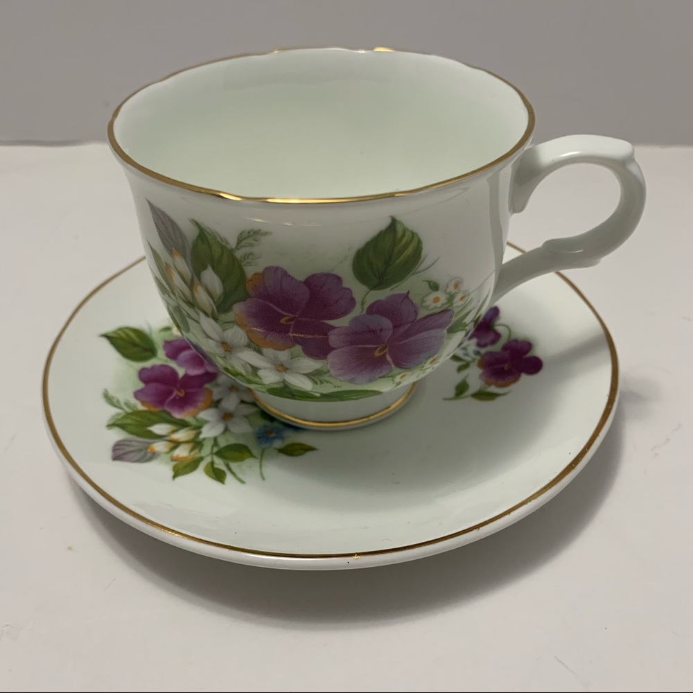 SADLER Wellington fine bone china tea cup and saucer made in England coffee - Picture 2 of 14